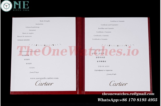 Cartier - Original Red/White Box Set