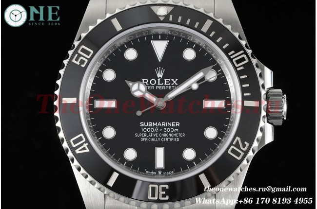 Rolex - Submariner 124060LN 41mm No Date Clean 904L Steel Black Dial VR3230