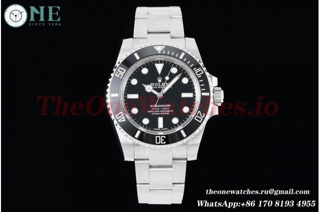 Rolex - Submariner no date 114060 40mm ceramic 904L VSF VS3130